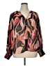 Chico's 100% Polyester Brown Long Sleeve Blouse Size XL (3.5) - photo 1
