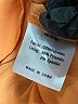 o.p.t 100% Polyester Paisley Orange Cocktail Dress Size S - photo 8