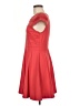 Elle Solid Red Casual Dress Size 8 - photo 5