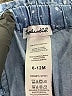 Splendid 100% Cotton Stars Blue Denim Shorts Size 6-12 mo - photo 3
