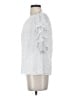 Coco Bianco 100% Cotton White 3/4 Sleeve Blouse Size S - photo 5