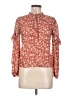 Unbranded Red Long Sleeve Blouse Size M (estimated) - photo 1