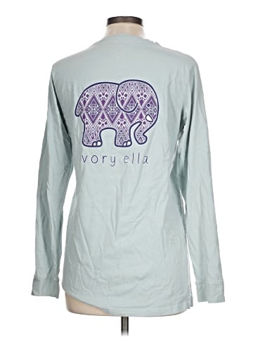 Ivory Ella Long Sleeve T-Shirt (view 2)