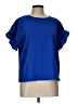 Shein Blue Short Sleeve Top Size L - photo 1
