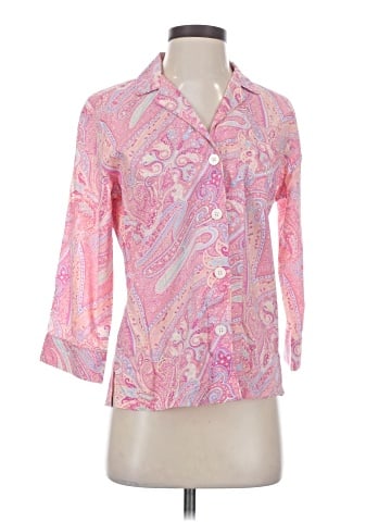 Lauren by Ralph Lauren 3/4 Sleeve Blouse (view 2)
