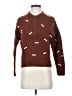 Madewell Floral Brown Pullover Sweater Size XS - photo 1