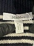 Max Mara Stripes Black Turtleneck Sweater Size L - photo 6