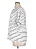 Classic Elements Stripes White Short Sleeve Top Size XL - photo 5