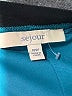 Sejour 100% Polyester Solid Teal Casual Skirt Size 18 - photo 4
