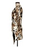 Strazzi Animal Print Tan Cocktail Dress Size M - photo 5