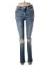 Flying Monkey Hearts Blue Jeans Size 28 waist - photo 1