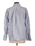FRAME 100% Cotton Stripes Blue Long Sleeve Button-Down Shirt Size L - photo 2