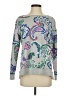 Talbots Paisley Silver Pullover Sweater Size S - photo 1