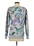 Talbots Paisley Silver Pullover Sweater Size S - photo 2