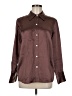Rails 100% Acetate Metallic Brown Long Sleeve Button-Down Shirt Size M - photo 1