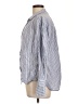 FRAME 100% Cotton Stripes Blue Long Sleeve Button-Down Shirt Size L - photo 5
