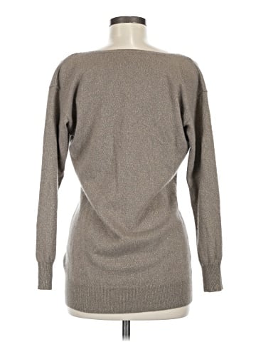 Red Saks Fifth Avenue Cashmere Pullover Sweater (view 2)