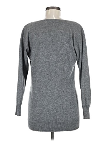 Red Saks Fifth Avenue Cashmere Pullover Sweater (view 2)