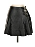 Superdown 100% Polyurethane Black Faux Leather Skirt Size XS - photo 1