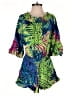 Ophelia Roe 100% Rayon Tropical Green Romper Size S - photo 1