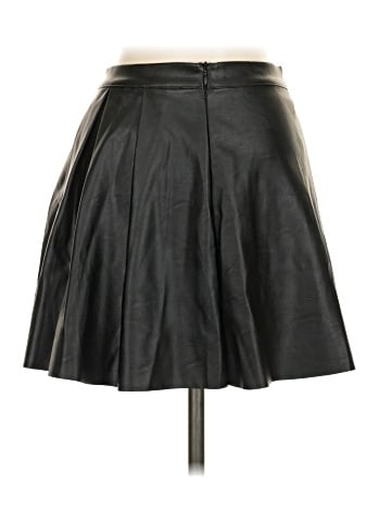 Superdown Faux Leather Skirt (view 2)