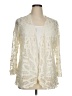 Chico's 100% Polyamide Ivory Cardigan Size XL (3) - photo 1
