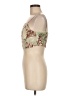 Blāshe 100% Polyester Tan Sleeveless Blouse Size M - photo 5
