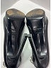 Saint Laurent 100% Leather Graphic Black Heels Size EU 37 - photo 8