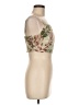 Blāshe 100% Polyester Tan Sleeveless Blouse Size M - photo 4