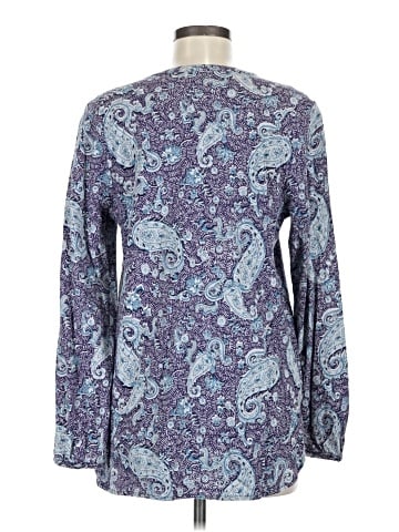 Purejill Long Sleeve Henley (view 2)