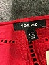 Torrid 100% Rayon Red Cardigan Size 1X Plus (1) - photo 7
