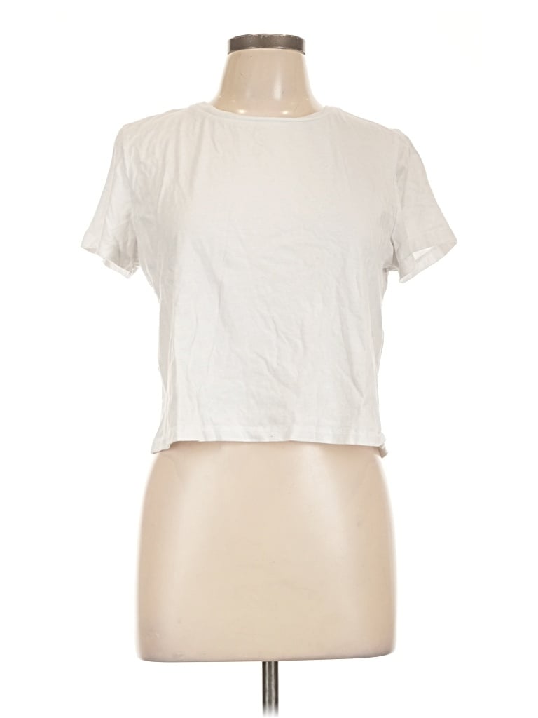 Pre-owned Universal Thread Short Sleeve T-shirt In Ivory