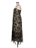 Kobi Halperin 100% Polyester Paisley Silver Cocktail Dress Size M - photo 5