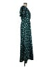 OUTERKNOWN 100% Polyester Teal Casual Dress Size M - photo 4