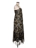 Kobi Halperin 100% Polyester Paisley Silver Cocktail Dress Size M - photo 4