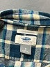 Old Navy 100% Cotton Plaid Blue Long Sleeve Button-Down Shirt Size M - photo 7