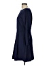 ModCloth 100% Polyester Solid Blue Casual Dress Size L - photo 5