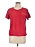 Ella Moss Red Short Sleeve T-Shirt Size L - photo 1