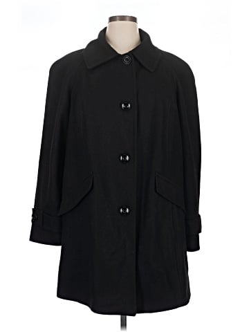 London Fog Wool Coat (view 1)