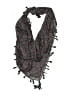 Assorted Brands Black Teal Scarf One size - photo 1