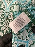 Talbots 100% Cotton Paisley Teal Long Sleeve Blouse Size Lg Petite - photo 8