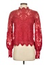 Saylor Red Long Sleeve Blouse Size XS - photo 1
