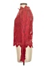 Saylor Red Long Sleeve Blouse Size XS - photo 5