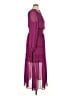 Intermix 100% Polyester Burgundy Cocktail Dress Size 14 - photo 4