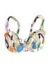 ASOS Design Graphic White Swimsuit Top Size L - photo 1