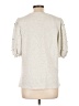 Unbranded Gray 3/4 Sleeve Top Size L - photo 2