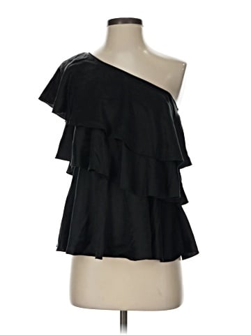 Rebecca Taylor Sleeveless Silk Top (view 1)