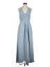 DB Studio 100% Polyester Blue Casual Dress Size 8 - photo 1