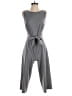 Ann Taylor LOFT Outlet Solid Gray Jumpsuit Size 2 (petite) - photo 1