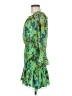 Unbranded Print Green Cocktail Dress Size 6 (estimated) - photo 5